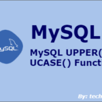 MySQL UPPER() and UCASE() Functions Explained