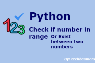 Python Check Integer Number in Range