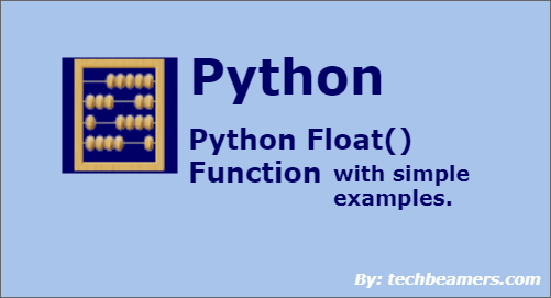 float in python