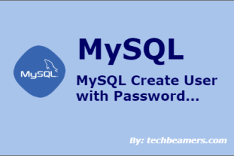 MySQL Create User with Password