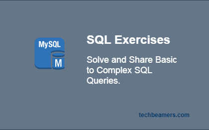 SQL Exercises with Sample Table and Demo Data