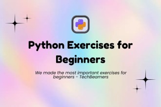 Programming exercises for beginners in python