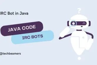 Java code for an IRC bot