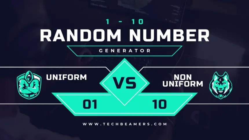 1-10 Random Number Generator using JavaScript