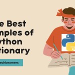 Explore the Best Examples of Python Dictionary