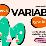 Check the type of variables in Python