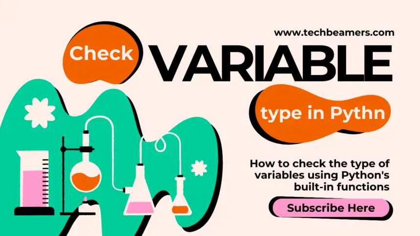 Check the type of variables in Python