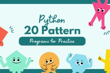 20 Pattern Programs in Python