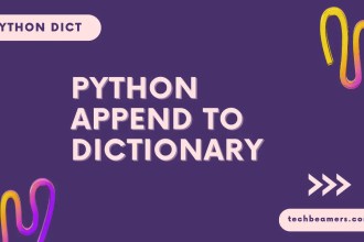 Python Dictionary To Json Techbeamers Python Dictionary To Json Techbeamers