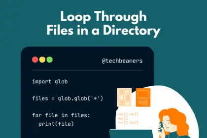 Loop Through Files in a Directory using Python