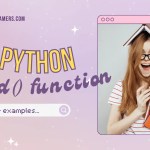 Python Ord Function Meaning Explained