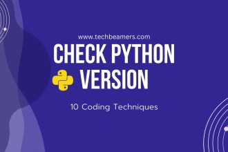 Check Python Version Using Code