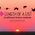 Find Length of Python List