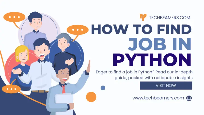 How to Find a Job in Python