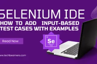 Selenium IDE to Add Input-based Test Cases with Examples