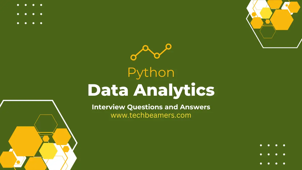 Python Data Analyst Interview Questions for 2024