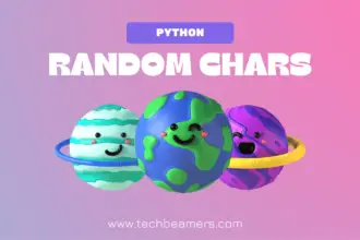 generate random characters in python
