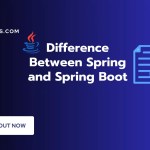 Difference Between Spring and Spring Boot