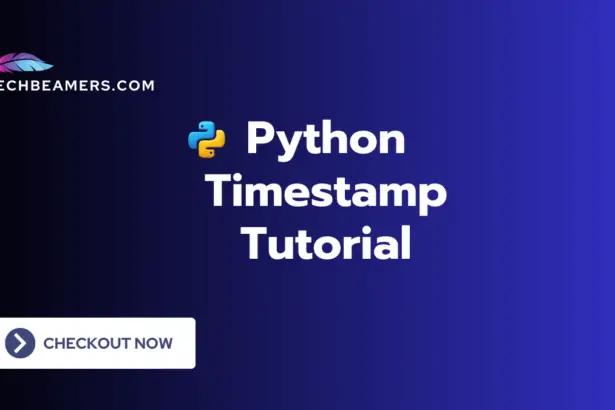 Python Timestamp Tutorial