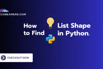 How to Get the List Shape in Python