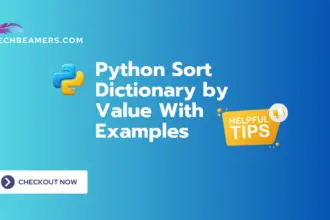 Python Sort Dictionary by Value With Examples