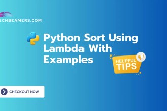 Python Sort Using Lambda With Examples