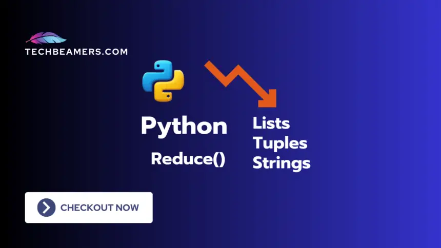 Reducing List, String, Tuple with Reduce() in Python