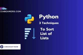 Sort List of Lists in Python Explained With Examples