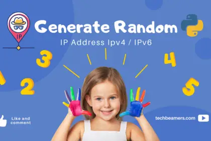 Generate Random IP Address (IPv4/IPv6) in Python