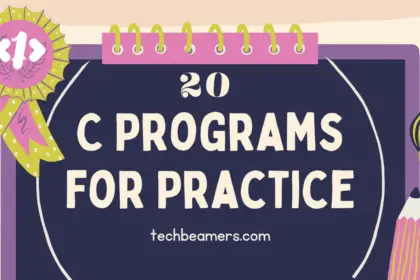 Sample C Programs for Practice With Full Code