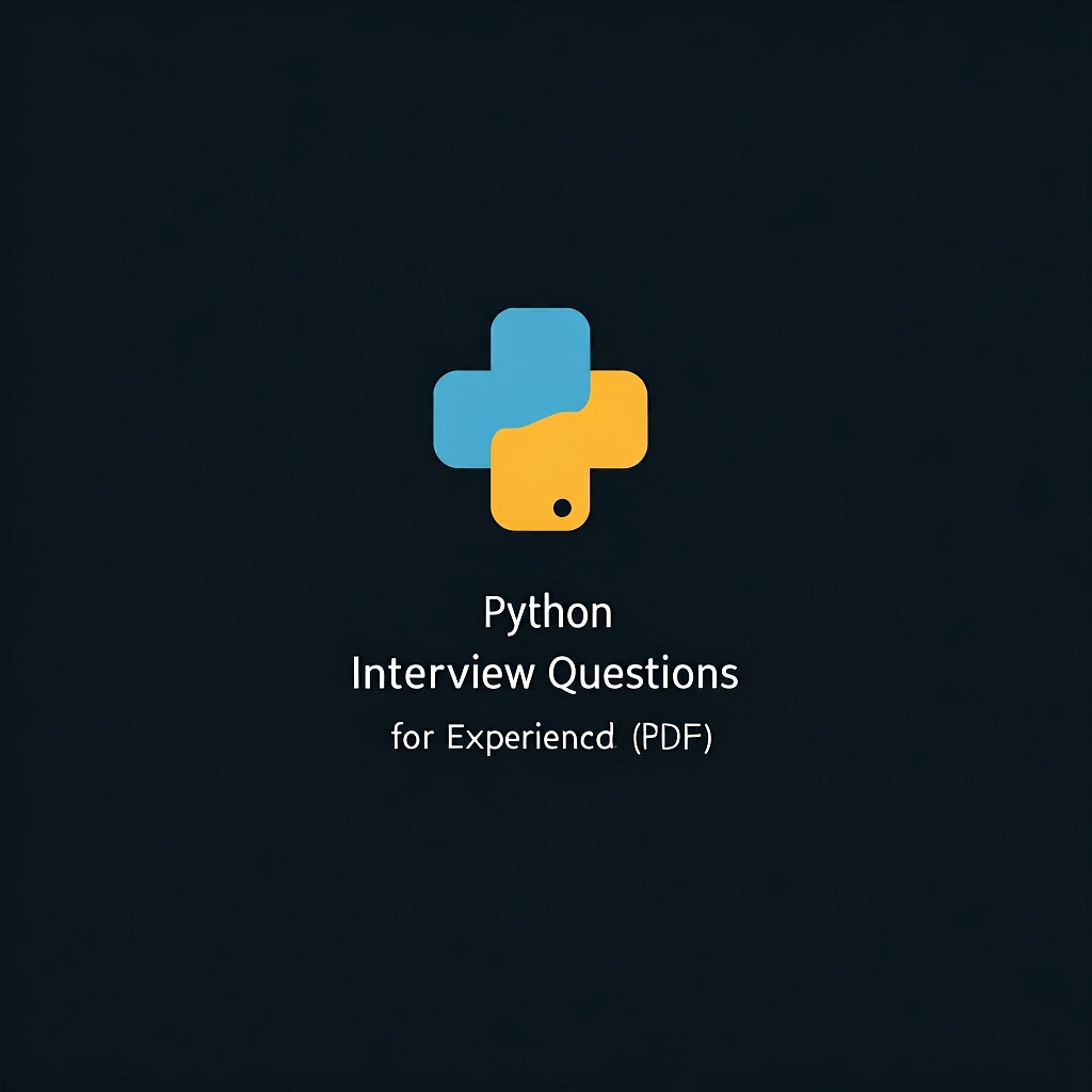 Python Interview Questions for Experienced Download PDF