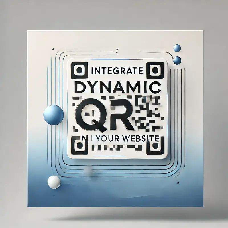 How to use a website for dynamic QR codes