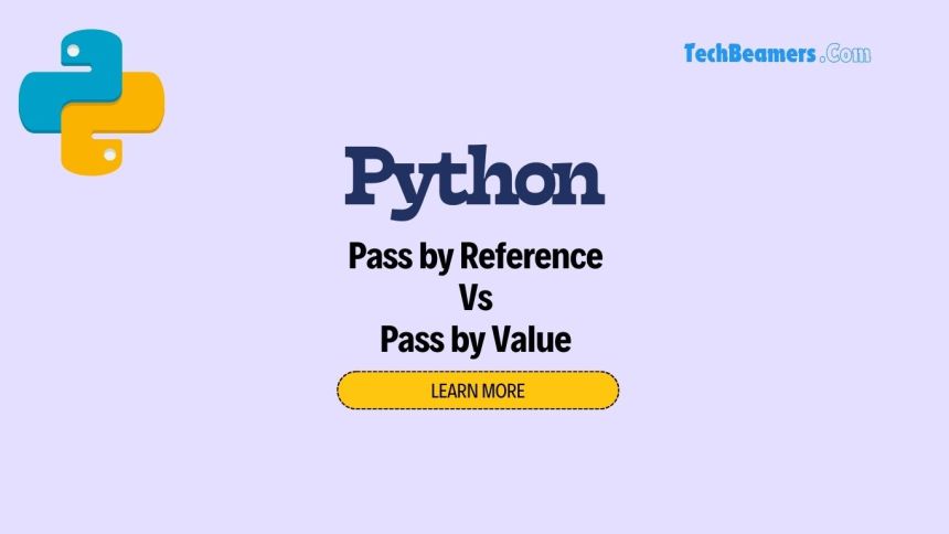 Python pass by reference vs pass by value