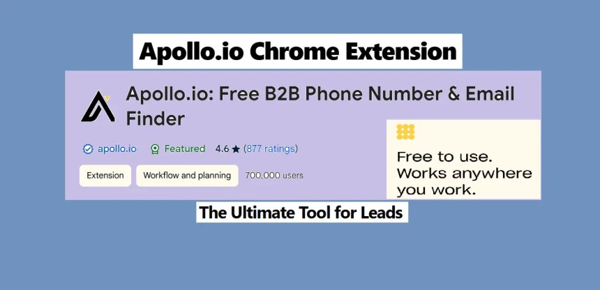 Apollo io Chrome Extension - How to Download and Use