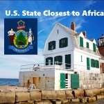 Which U.S. state is closest to Africa?
