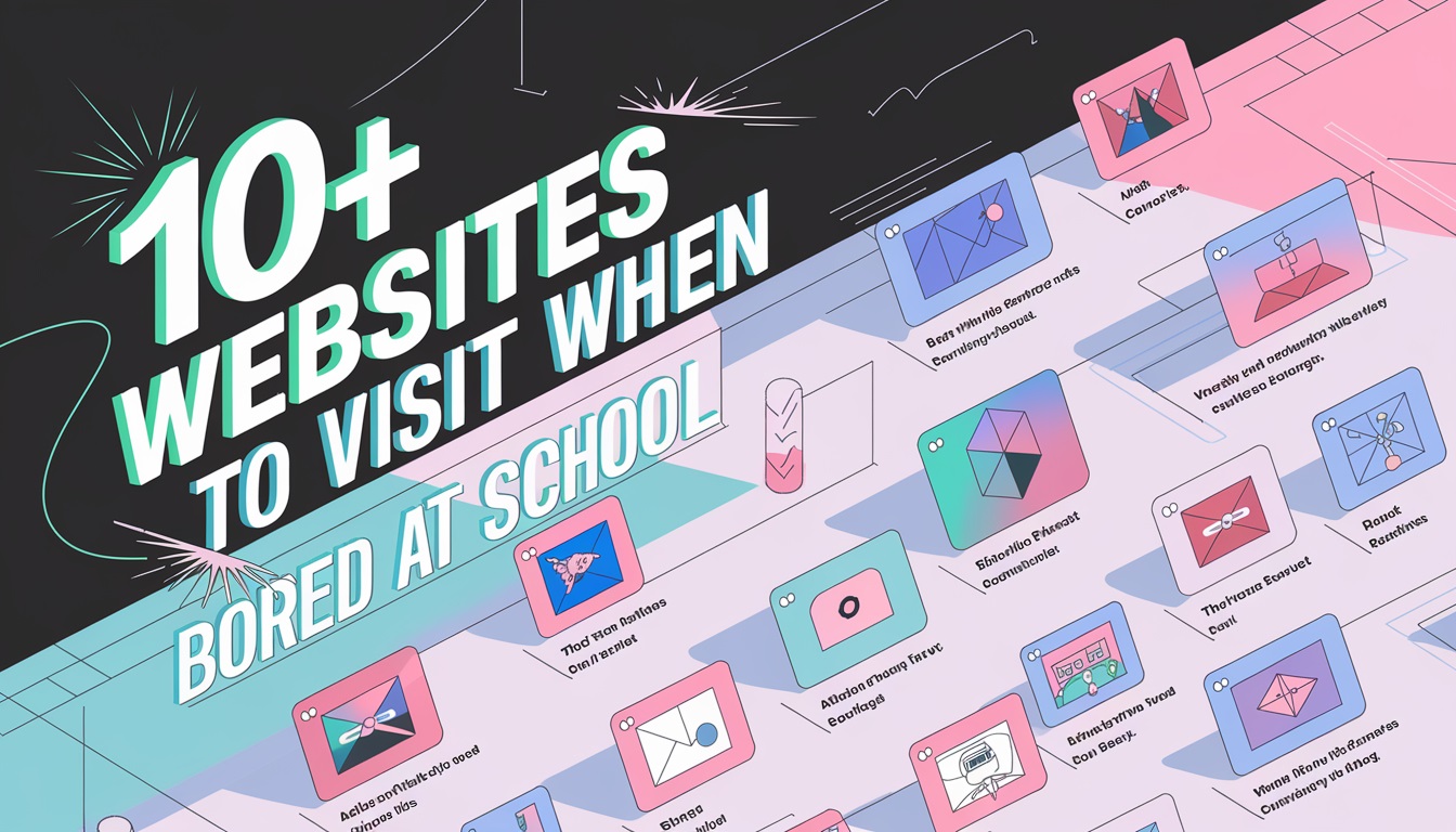 Best Websites to Visit When Bored at School or in Class