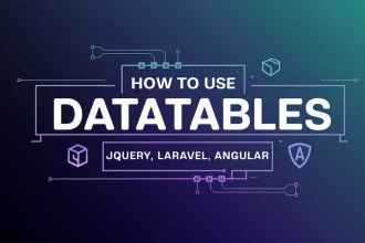 How to Use Datatables in jQuery, Laravel, and Angular