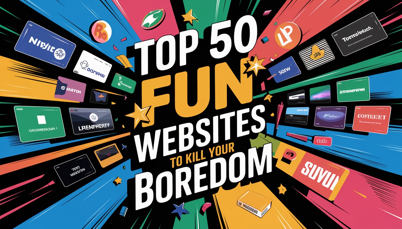 Fun Websites to Kill Your Boredom