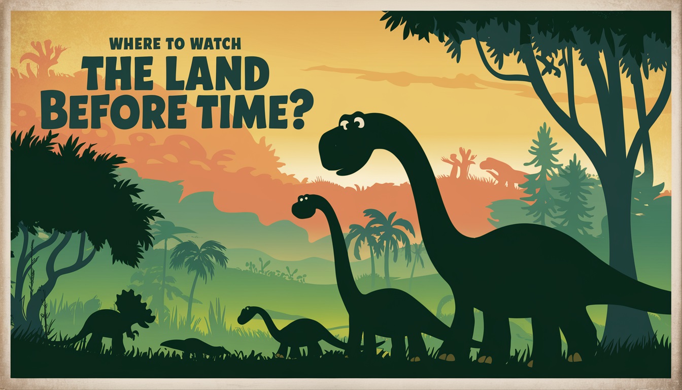 Where to Watch The Land Before Time (1988) & Its Sequels