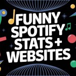 funny spotify stats and websites