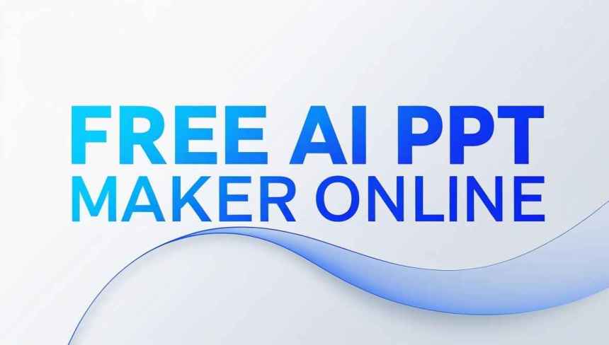 AI ppt maker free online