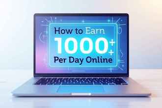 How to earn 1000 per day online in India