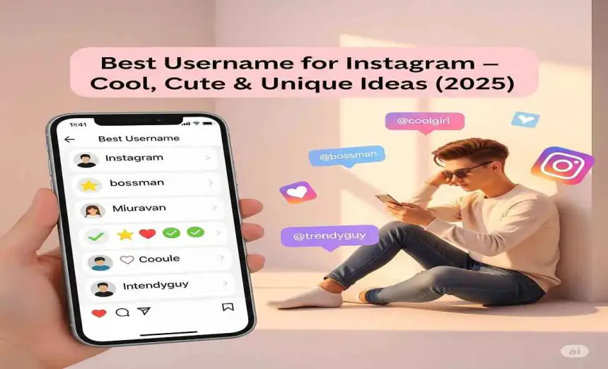 Best username ideas for Instagram for boys and girls preview