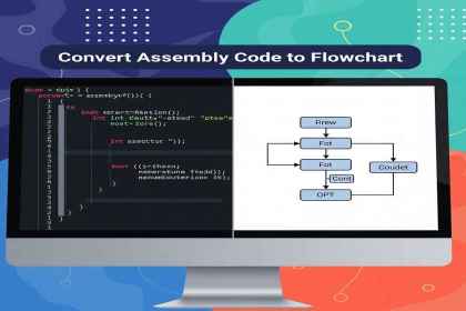 Assembly code to flowchart converter online