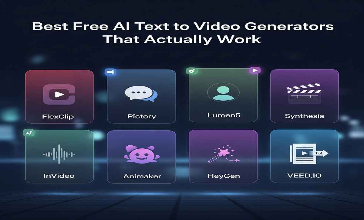 Best AI Text to Video Generator Free - TechBeamers