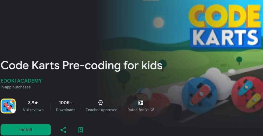 Code karts pre-coding for kids preview