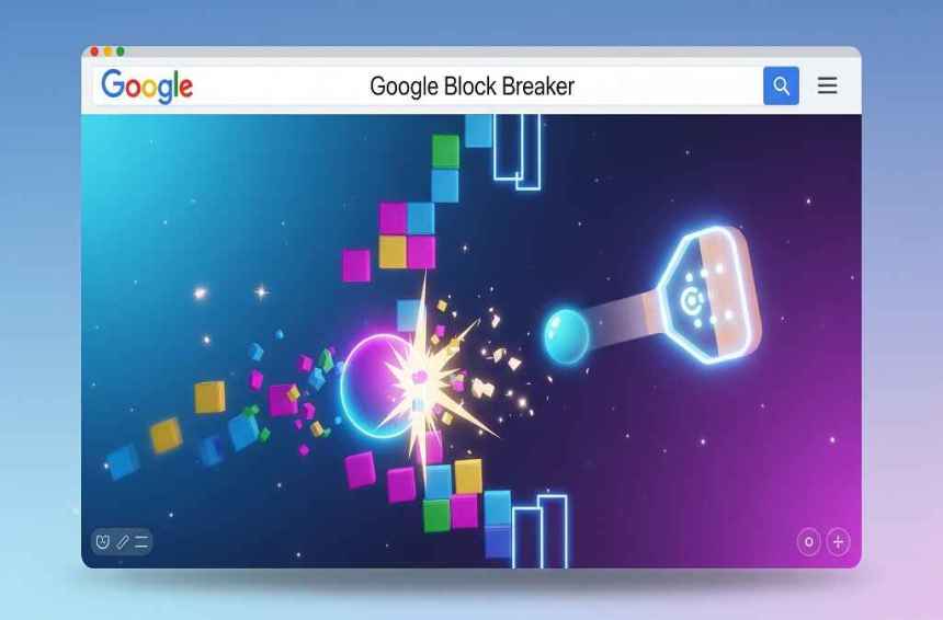 Google block breaker and high score tactics