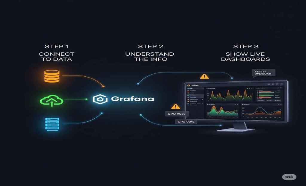 How does grafana work?