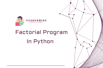 Learn how to do factorial in python