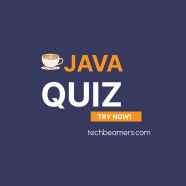 Java Quiz TechBeamers Java Quiz TechBeamers